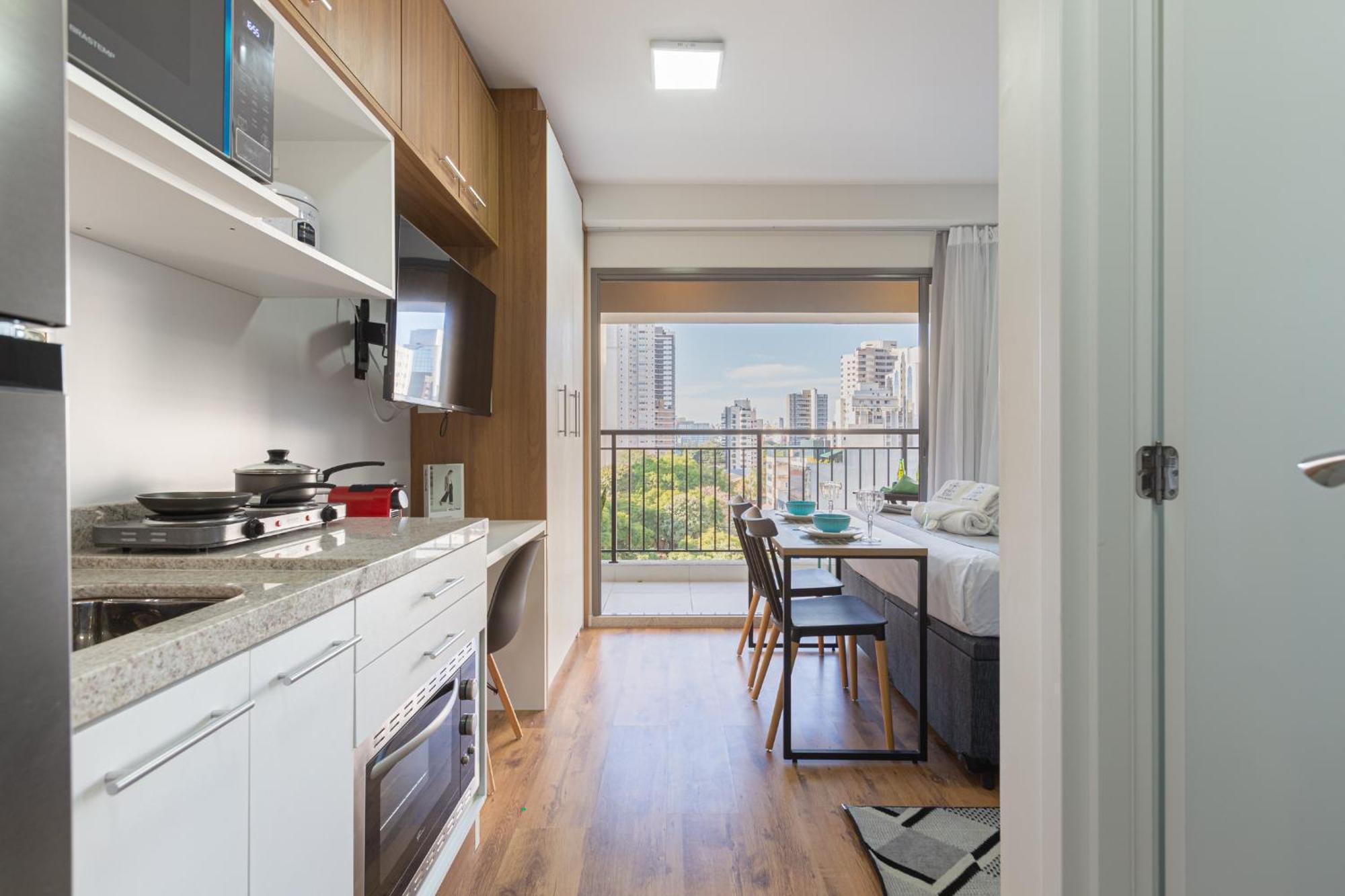 Apartamento Easy Star - Lindo No Coracao De Moema - Gl01h São Paulo